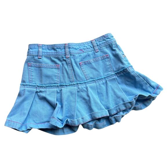 Disney Herbie Fully Loaded Love Bug Denim Skort Kids Sz 7/8 M - Picture 4 of 5